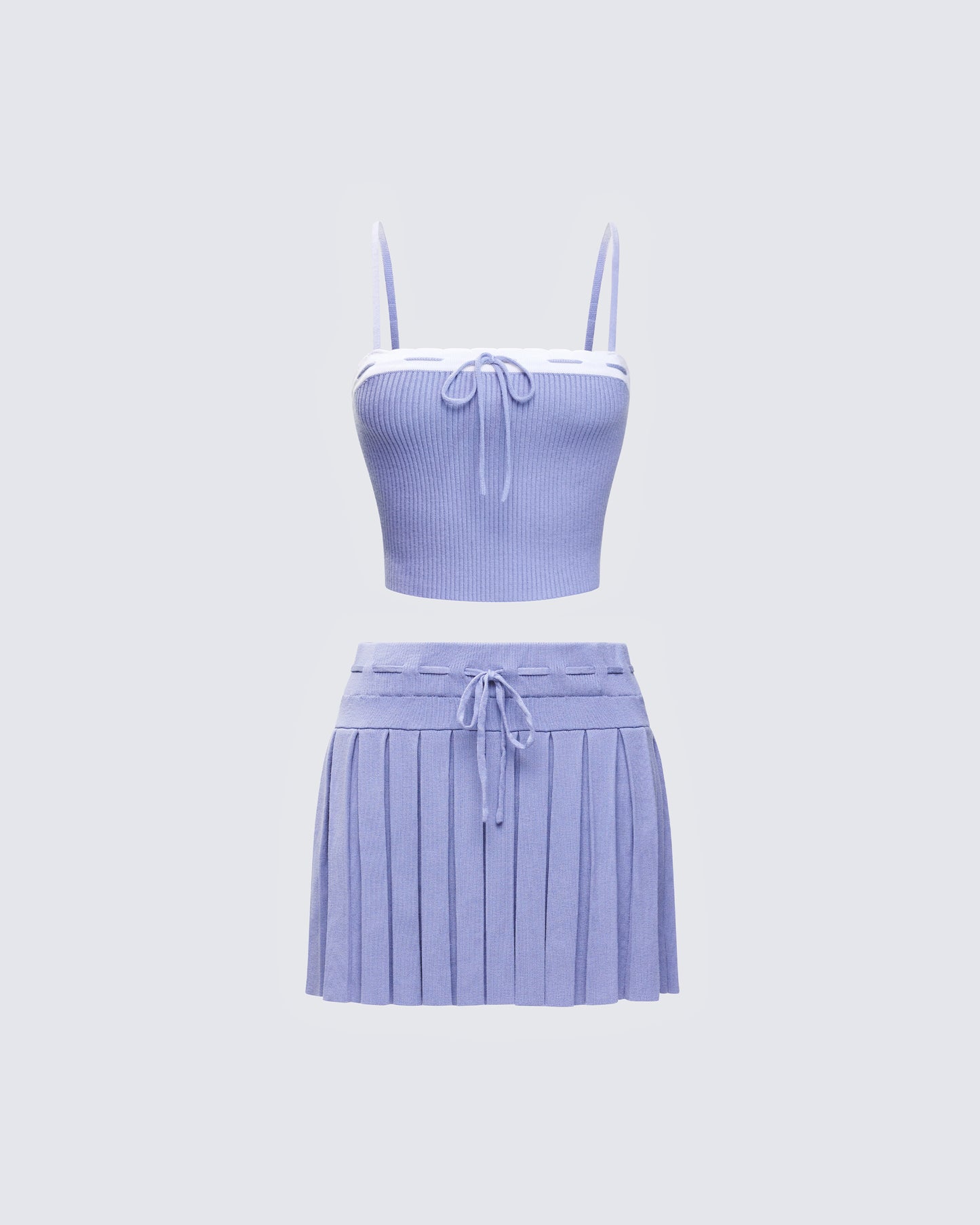 Lucien Blue Knitted Set product front