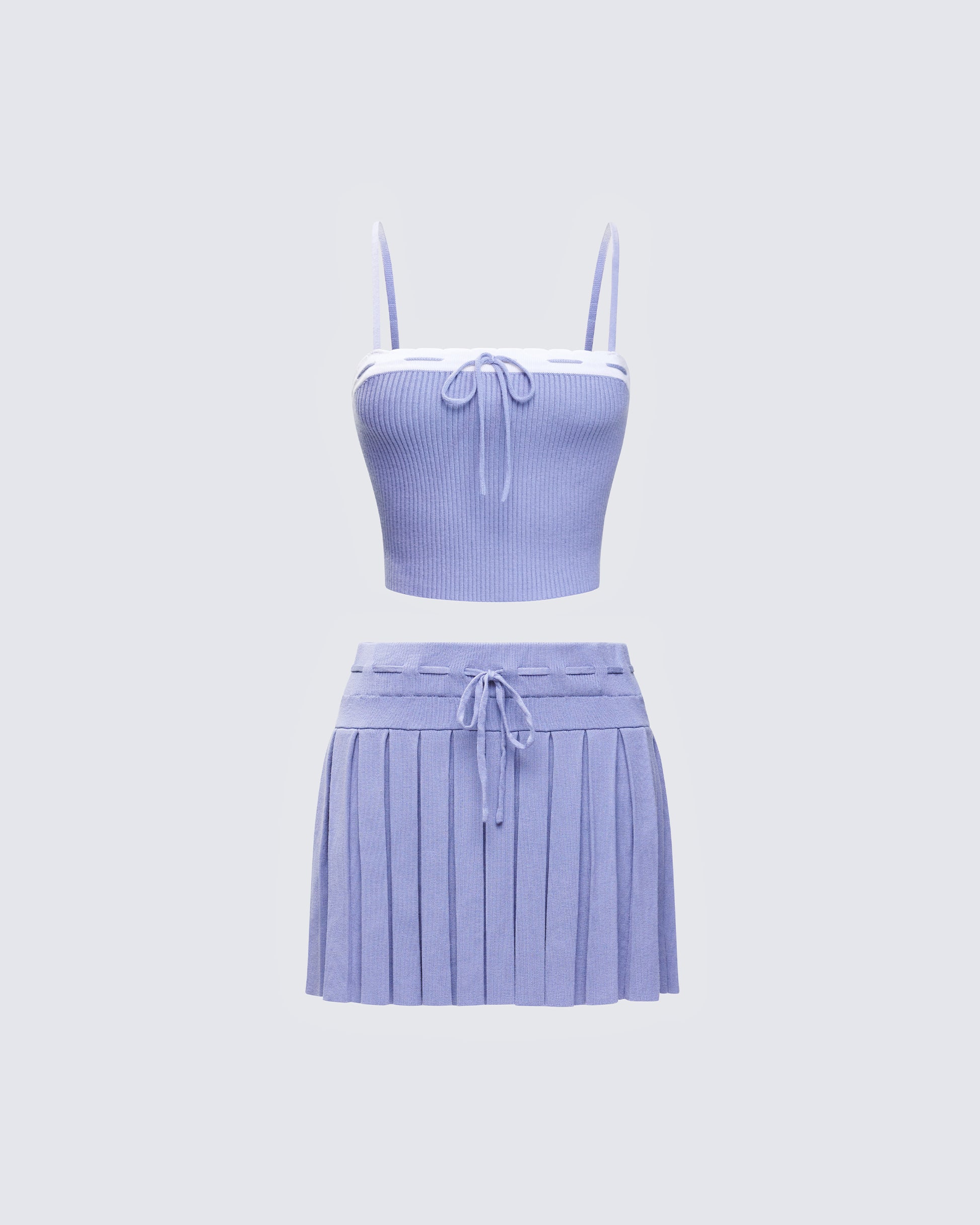 Lucien Blue Knitted Set product front