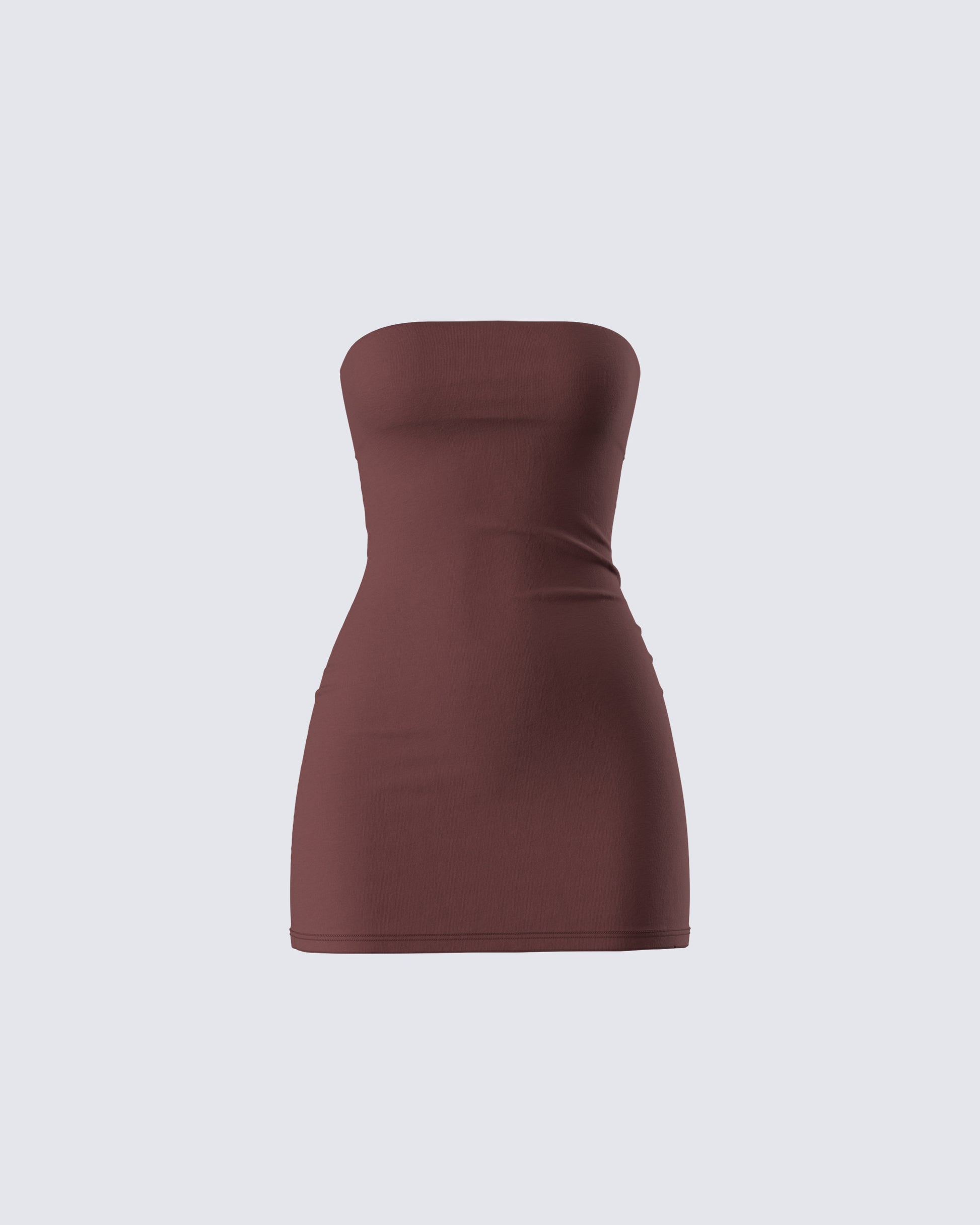 Maxine Brown Jersey Tube Dress 3d product front