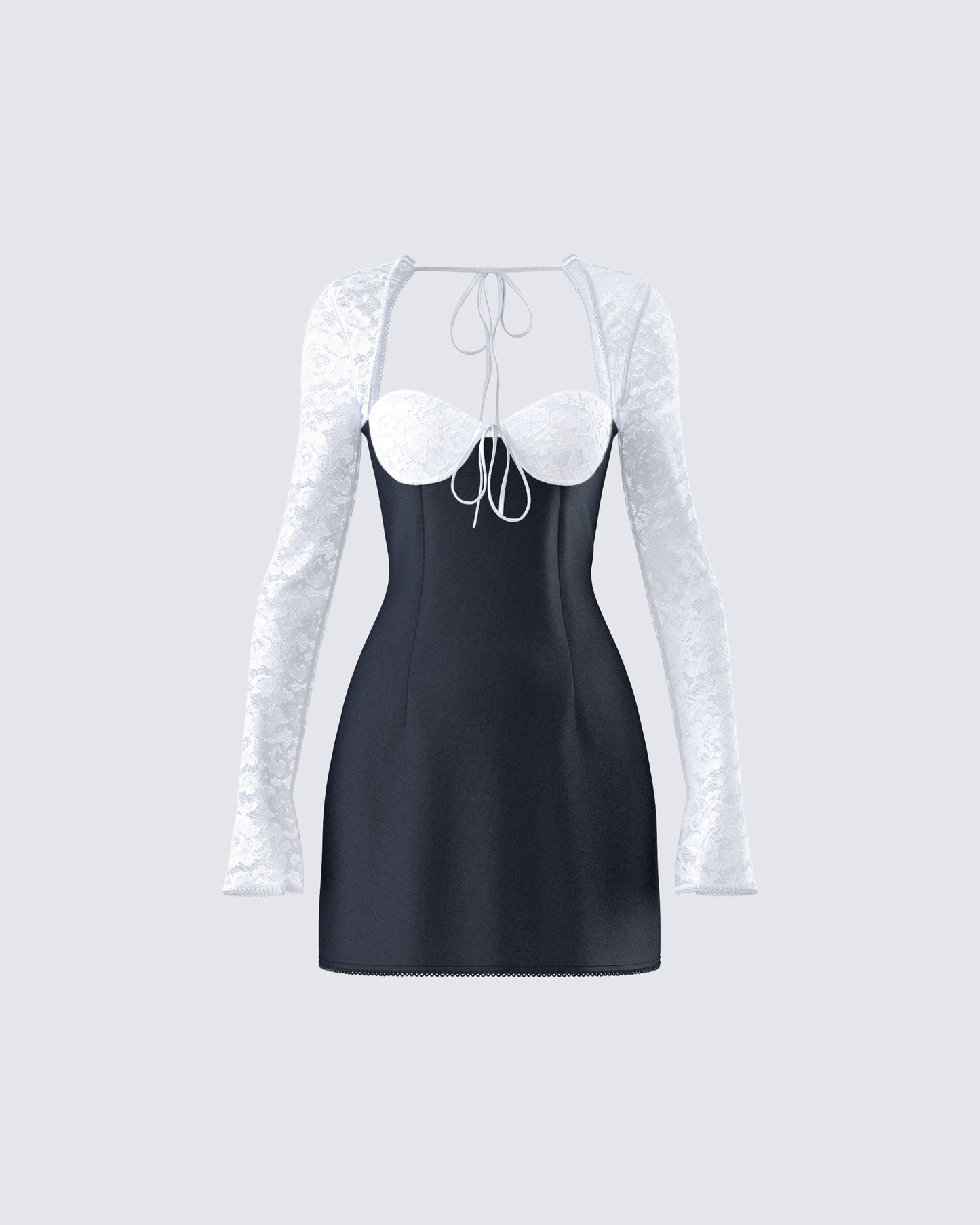 Bellona Color Block Mini Dress product front