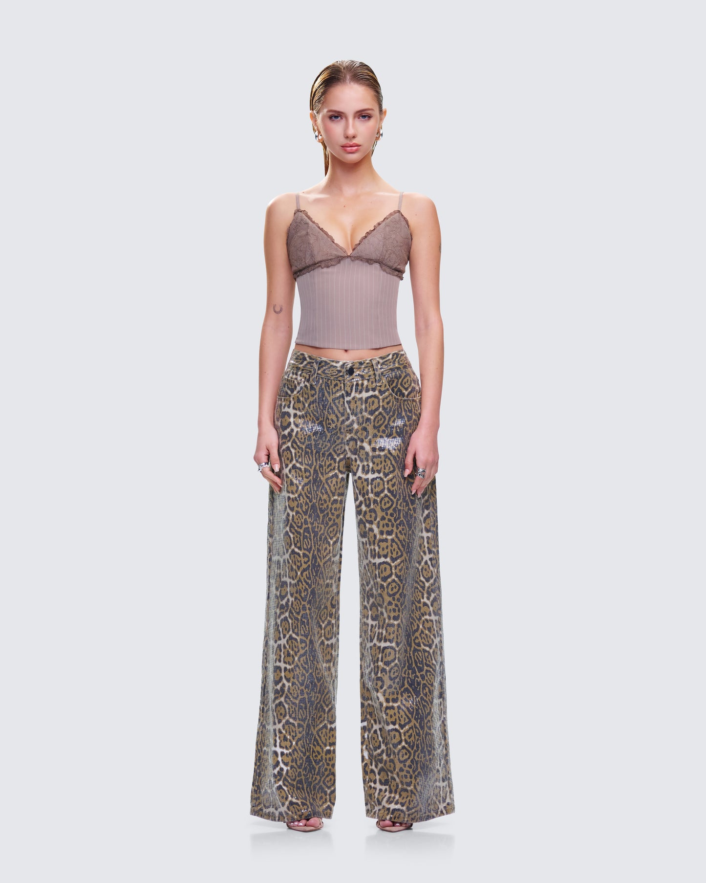 Jena Sequin Set model front
