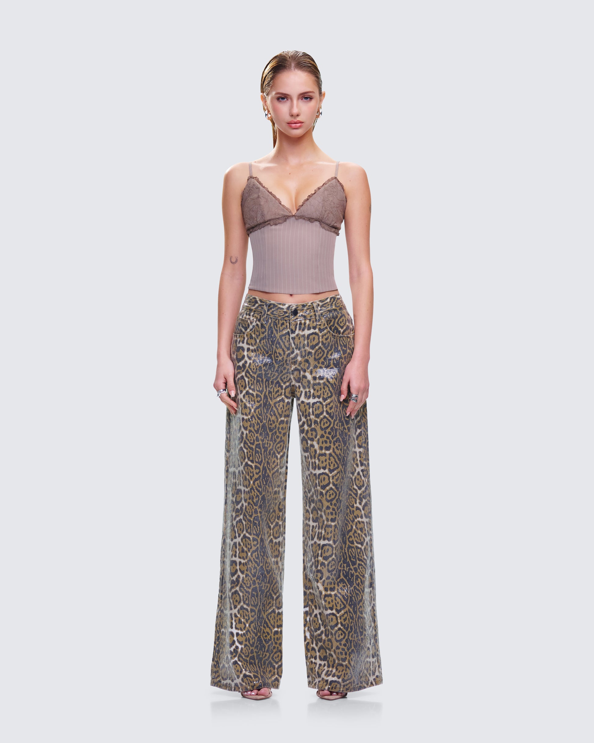 Jena Sequin Set model front