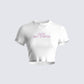 Baltica White Jersey Graphic Top 3d product front