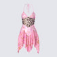 Danel Multi Mixed Print Mini Dress product front