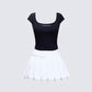 Levi Black Pleated Set product front