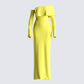 Emme Yellow Ponte Maxi Dress 3d product front