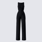 Damira Black Maxi Jumpsuit product front