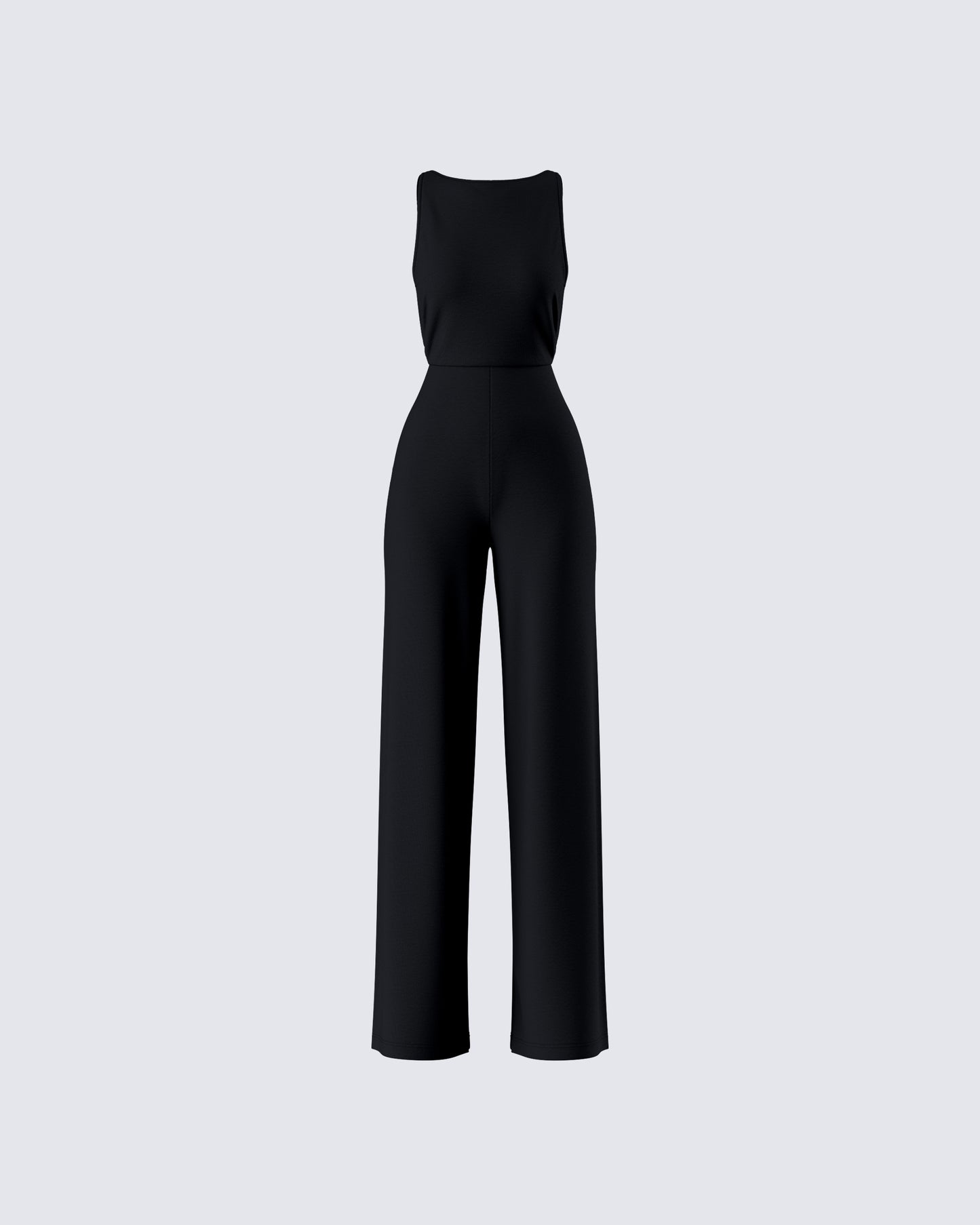Damira Black Maxi Jumpsuit product front