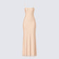 Michal Gold Sequin Maxi Dress product front