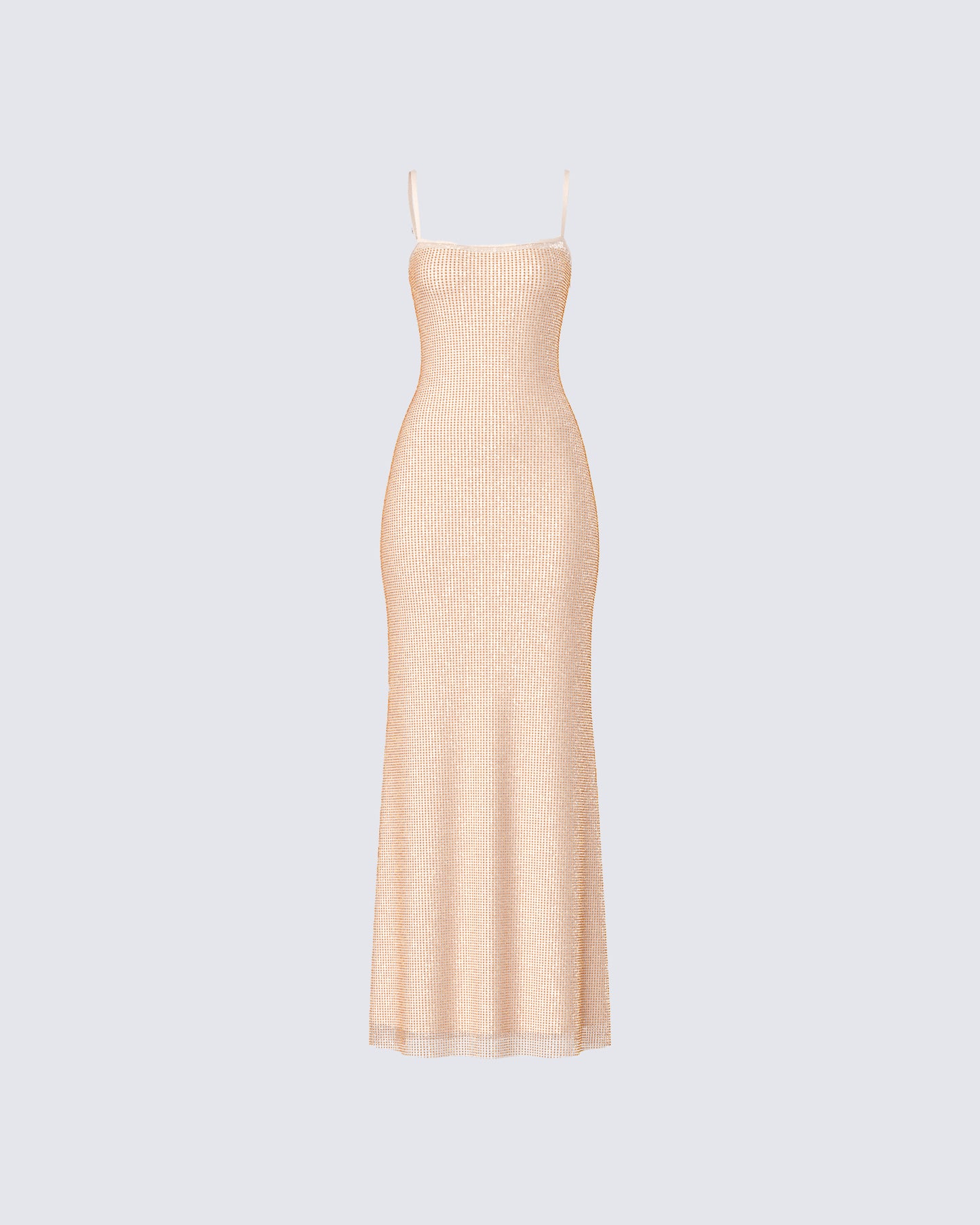 Michal Gold Sequin Maxi Dress product front