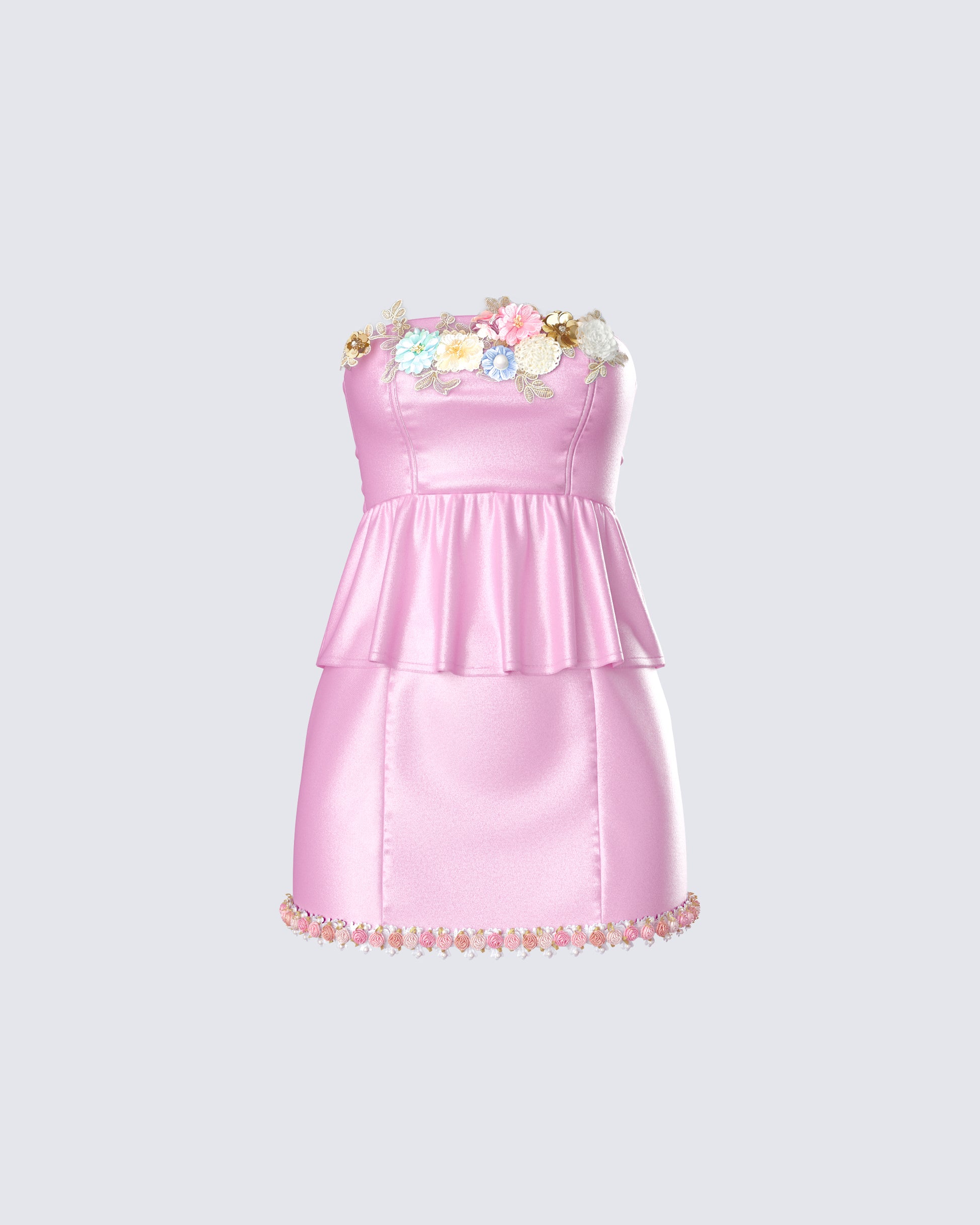 Nora Pink Floral Set product front