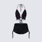 Julissa Black Rhinestone Set product front