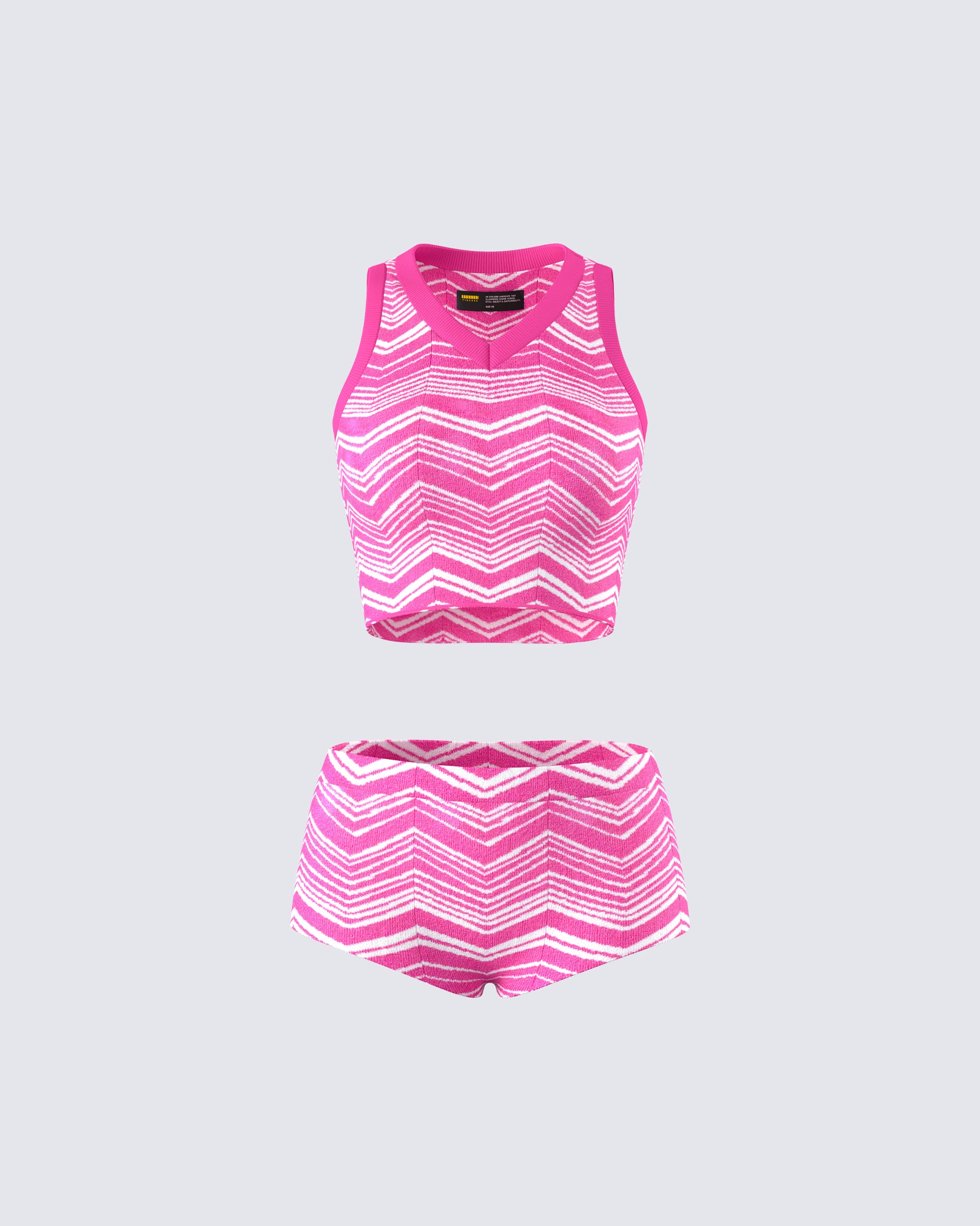 Irie Pink Knit Set product front