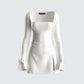 Kesia Ivory Mini Dress 3d product front