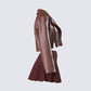 Donny Brown Pleated Set