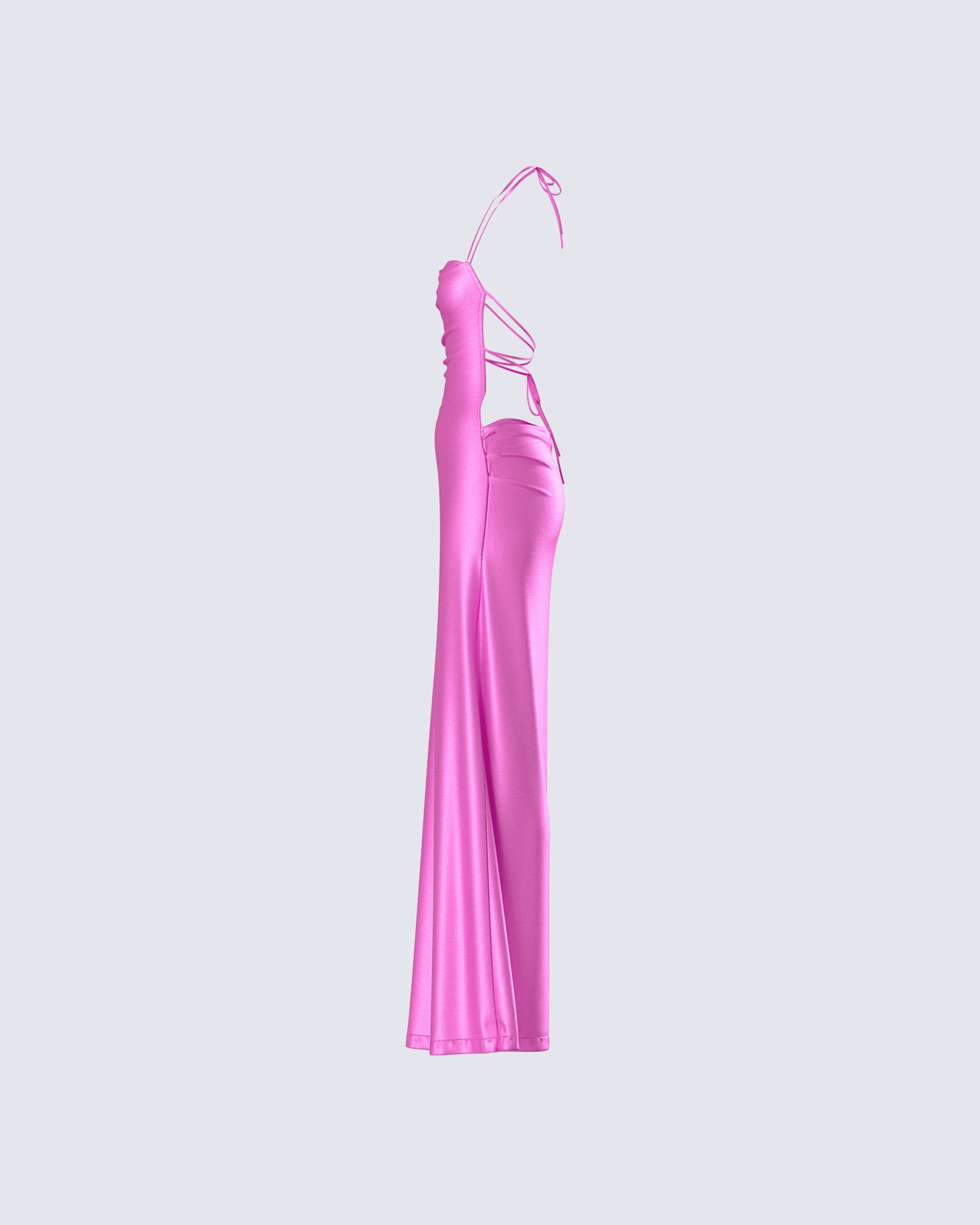 Koa Pink Metallic Gown