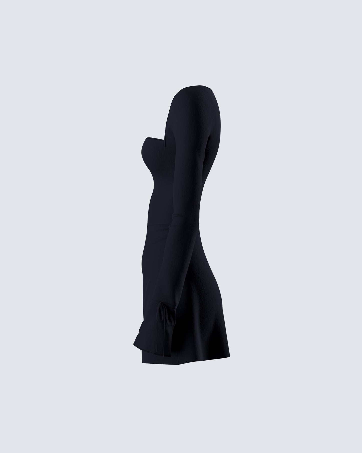 Kesia Black Mini Dress