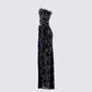 Love Black Maxi Set