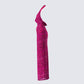 Sabine Purple Sequin Maxi Dress