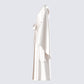 Cressida Ivory Satin Maxi Robe