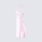 Lottie Pink Mini Slip Dress