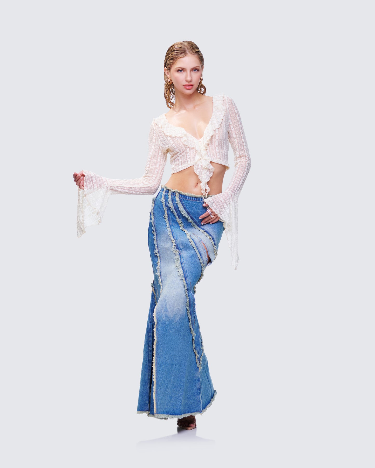 Maeve Frayed Set