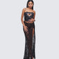 Love Black Maxi Set