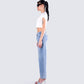 Kalea White Jersey Graphic Top
