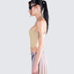 Amberly Beige Corset Top