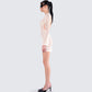 Angelina Ivory Mini Dress
