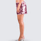 Philo Pink Sequin Mini Skirt