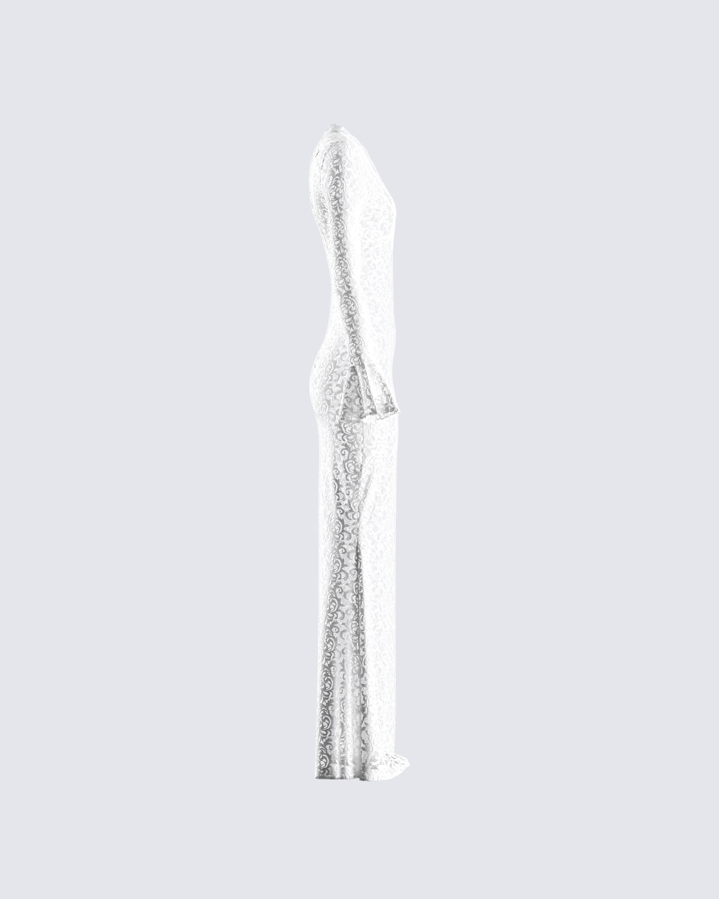 Kobina White Lace Maxi Dress