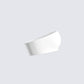 Mirla White Jersey Bandeau Top