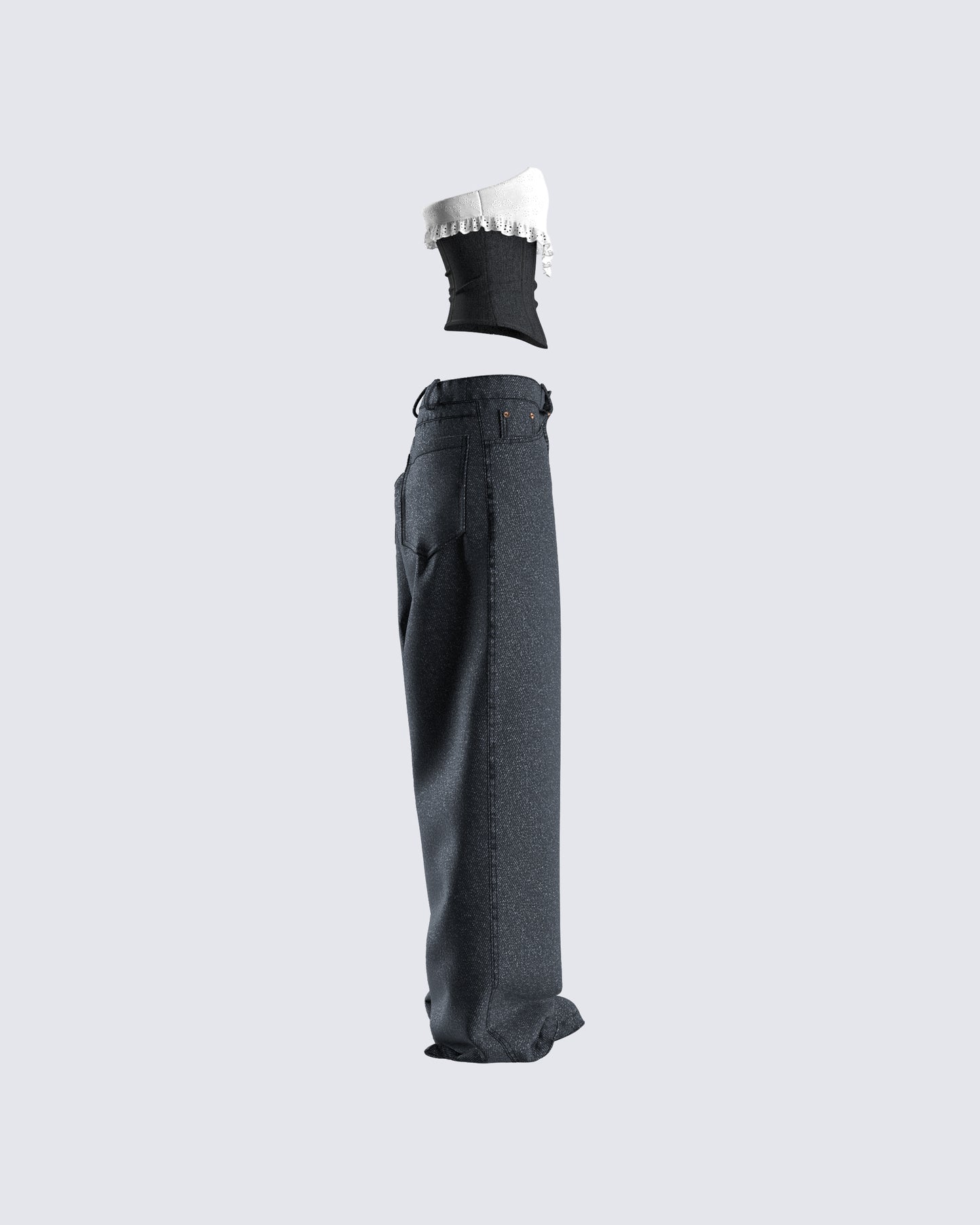 Padma Denim Set
