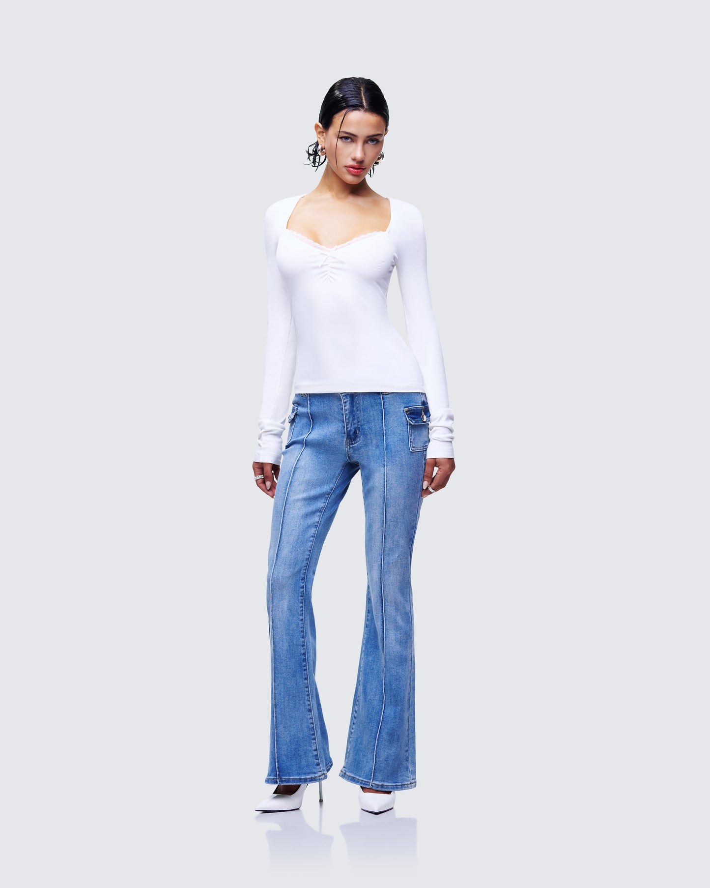 Draya Denim Set