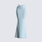 Erika Blue Maxi Skirt product front