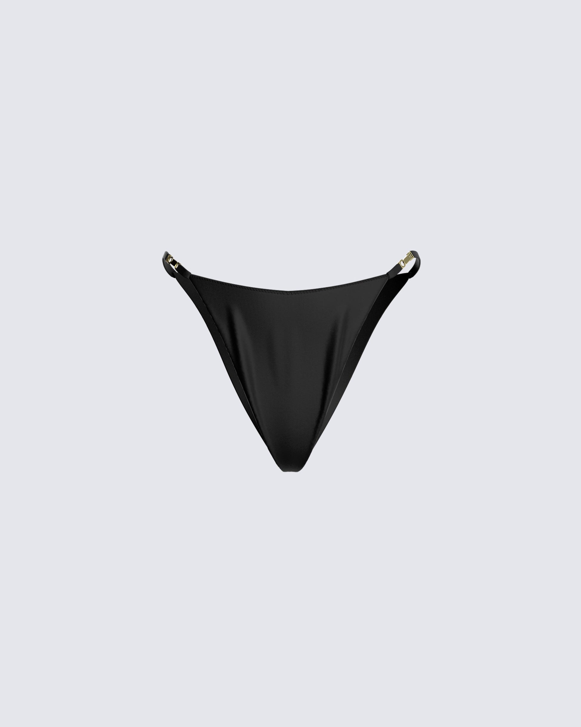 Monique Black Bikini Bottom product front