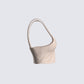 Elsie Taupe Ribbed Bralette