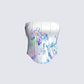Annalise Blue Multi Corset 3d product front