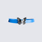 Suzie Blue Butterfly Buckle Belt 3d product front