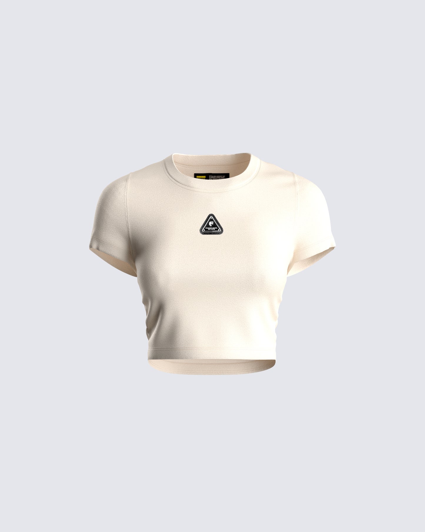 Ronny Brown Logo Knit Top 3d product front