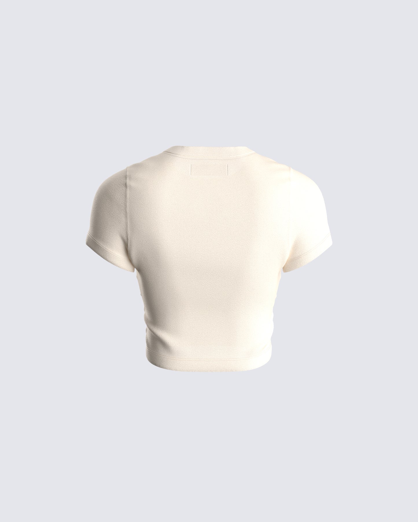 Ronny Brown Logo Knit Top