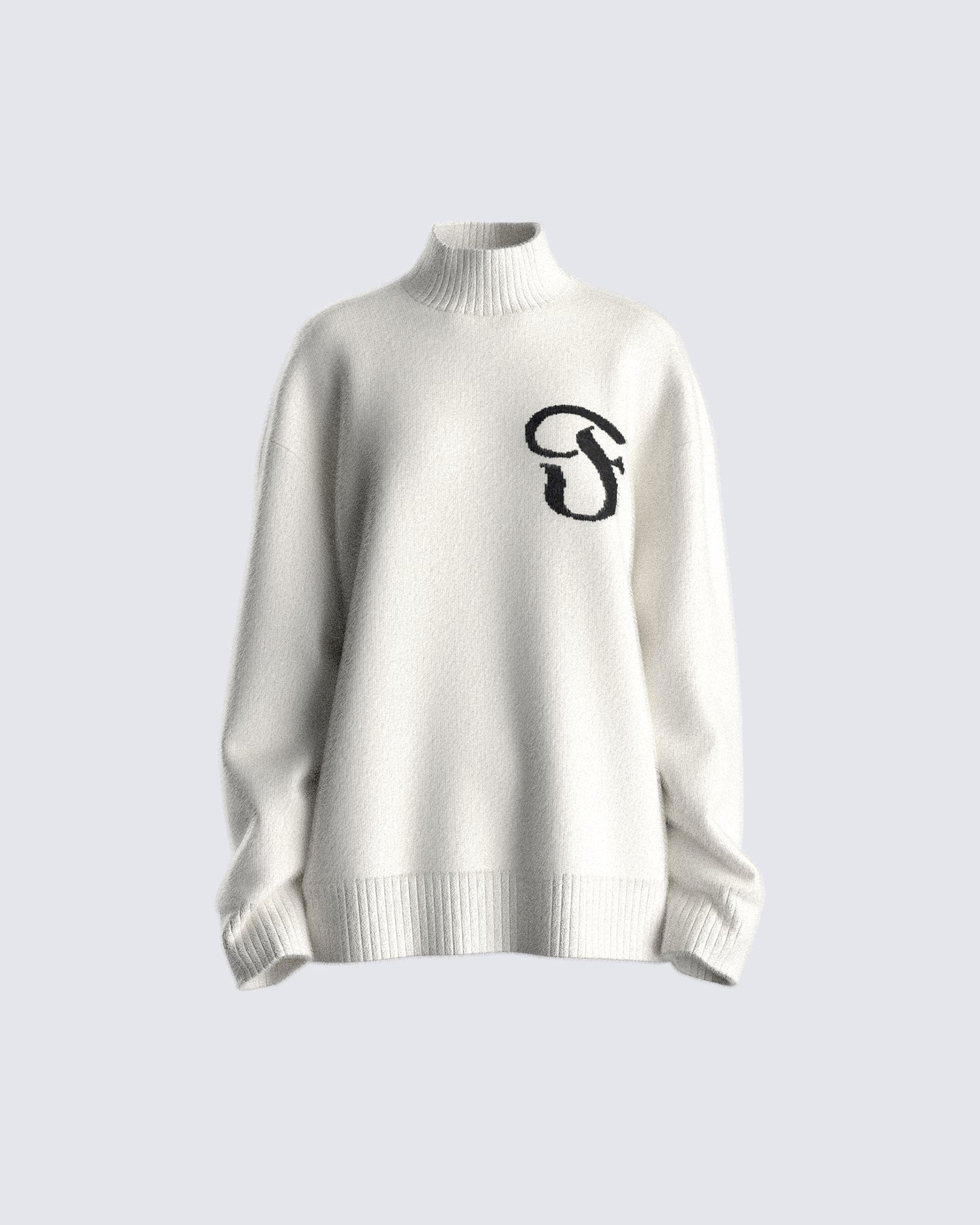 Conner Ivory Sweater Knit Top product front