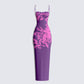Nessa Floral Print Maxi Dress 3d product front