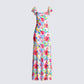 Helga Printed Floral Maxi Dress 3d product front