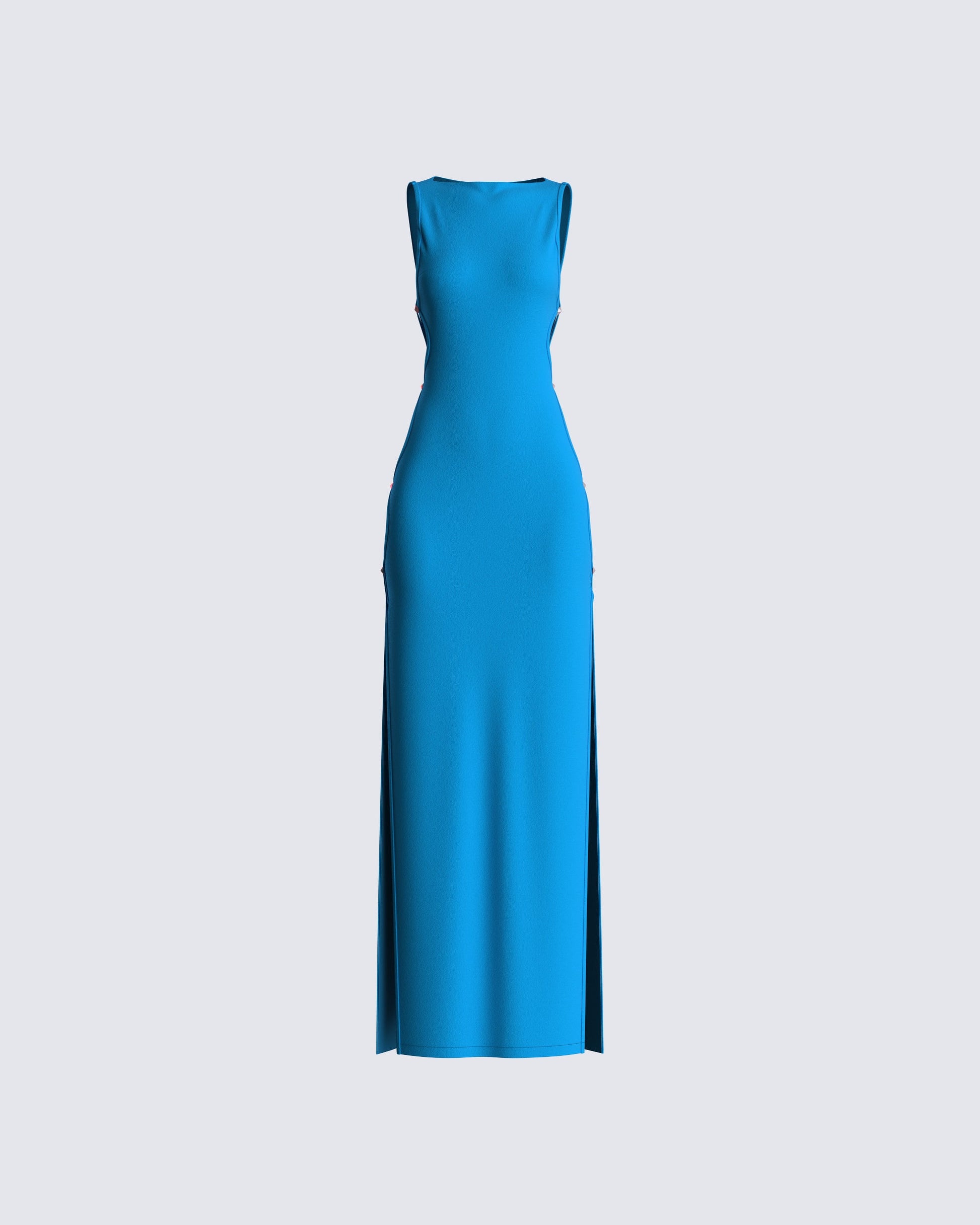 Jenara Navy Maxi Dress 3d product front