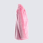 Nicole Pink Vegan Fur Coat