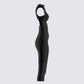 Umbra Black Shimmer Midi Dress