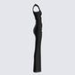 Rosario Black Mesh Maxi Dress