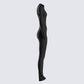 Brianna Black Zip Up Jumpsuit